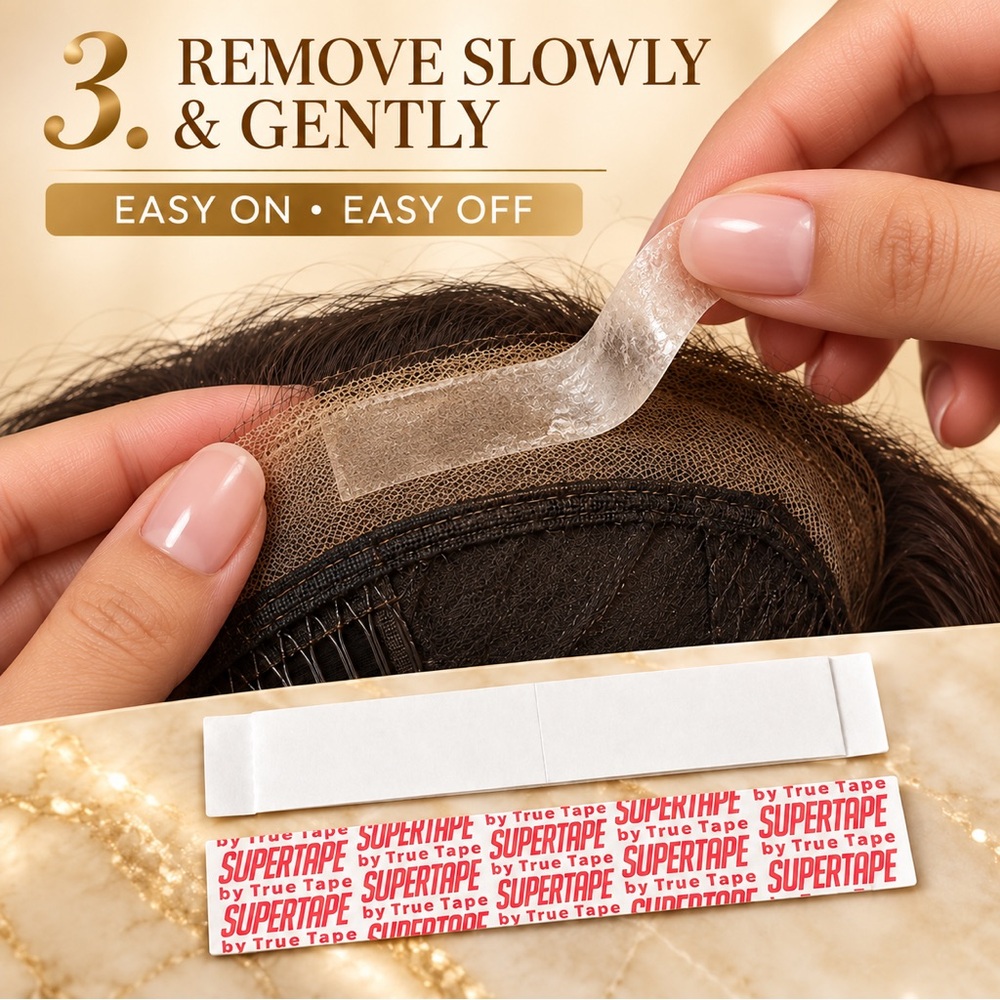 24-Piece SuperTape Wig Tape for Lace & Non-Lace Wigs